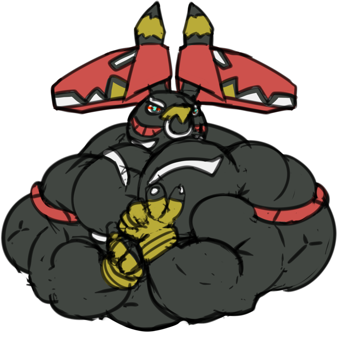 Alien Puppo On Twitter (1143x1200), Png Download