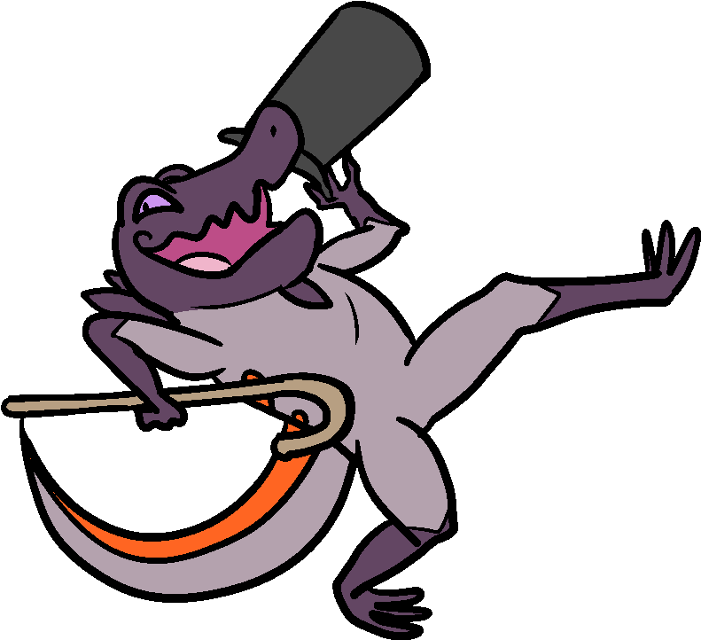 Salandazzle It's A “im Not Completely Dead Sorry For (842x753), Png Download