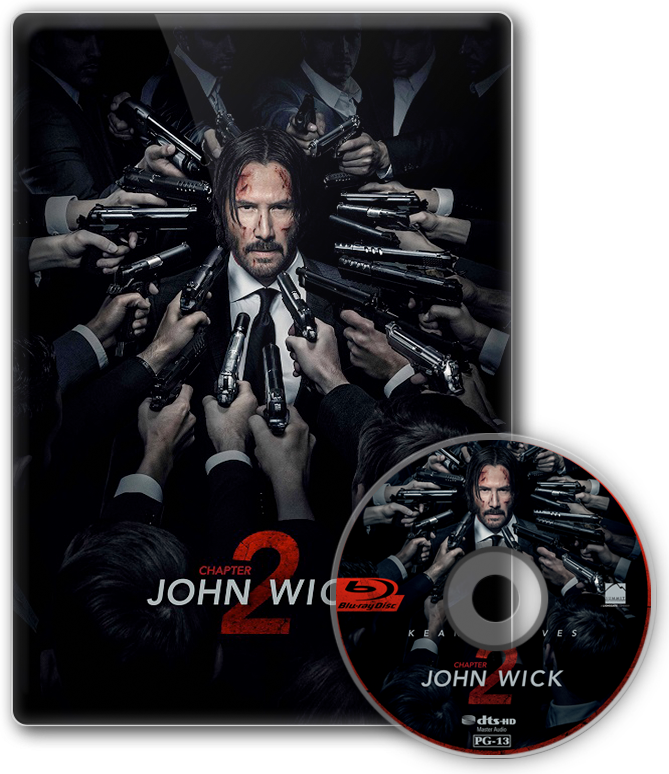 58a95088a44f2 Johnwickchapter2 (669x774), Png Download