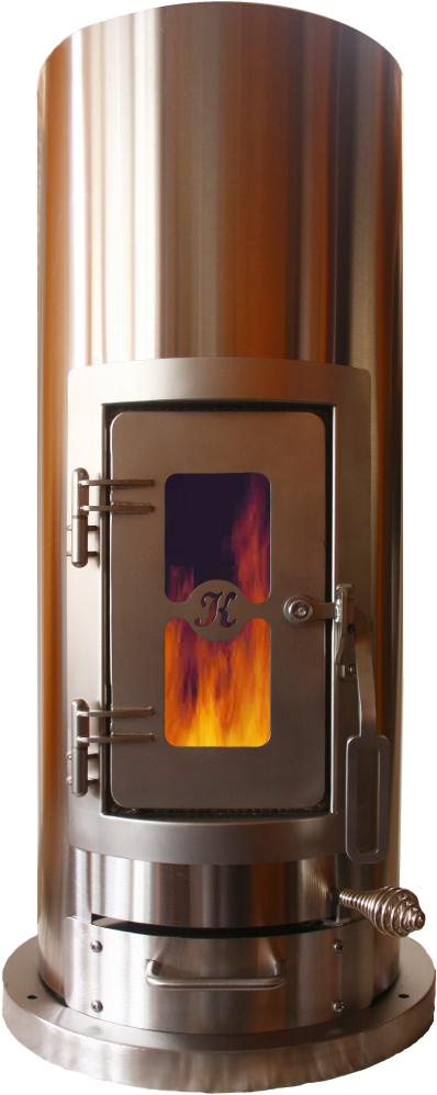 Kimberly Small Wood Stove Stufe Razzo, Alternativo, (416x1024), Png Download