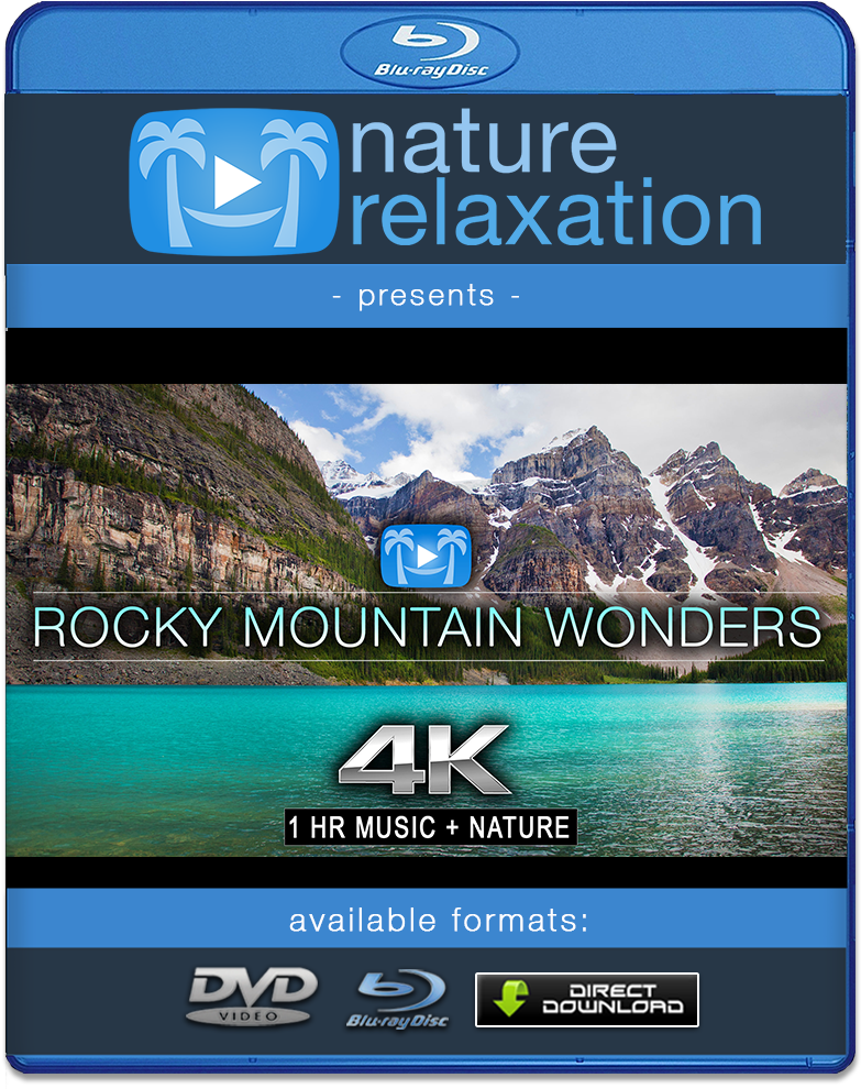 "rocky Mountain Wonders" 1 Hr Dynamic 4k Uhd Nature (1000x1000), Png Download