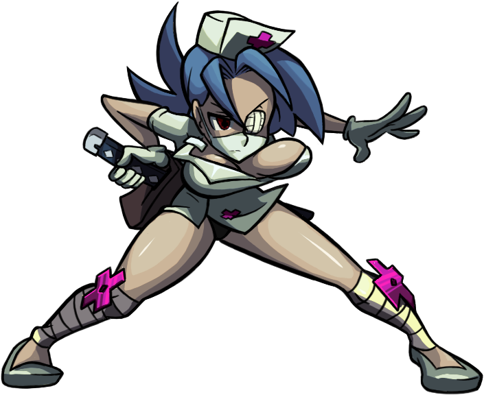 The Skullgirls Sprite Of The Day Is (723x594), Png Download