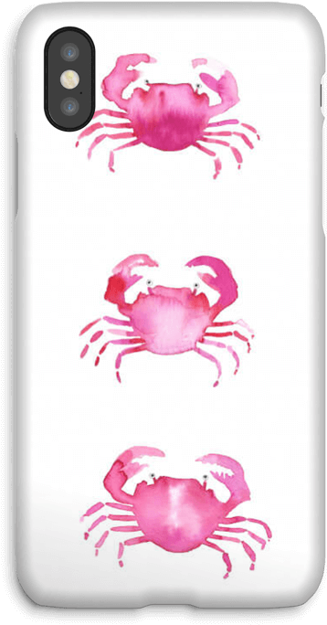 Grab A Crab Case Iphone X (499x800), Png Download
