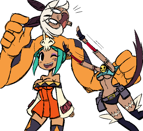 Skullgirls (600x550), Png Download
