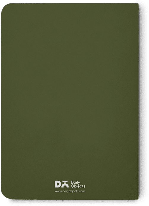 Dailyobjects Getting Big Green Bowser A6 Notebook Plain (600x700), Png Download