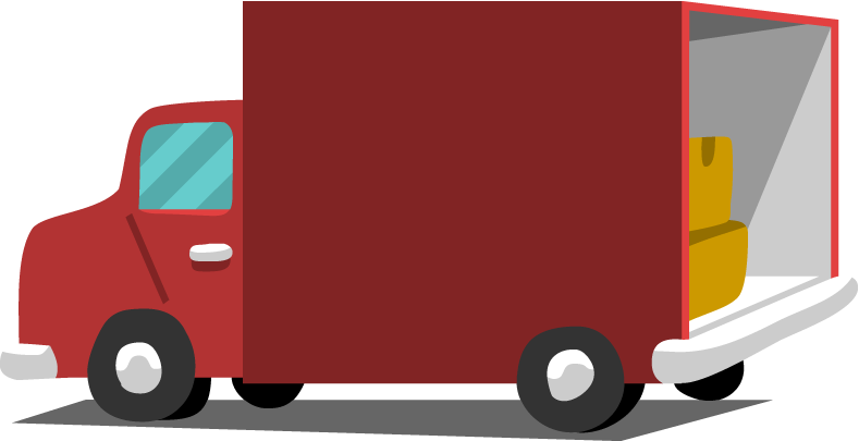 Moving Truck Png Www Imgkid Com The Image Kid Has It (789x405), Png Download