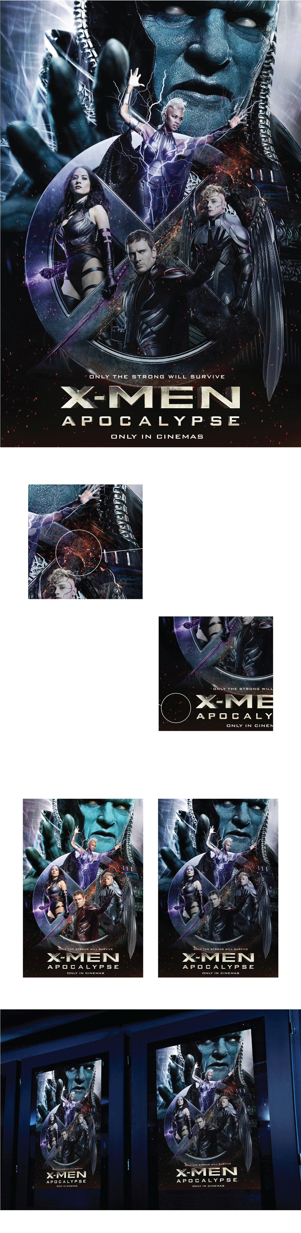 Apocalypse [fan Made Poster] (1200x4946), Png Download