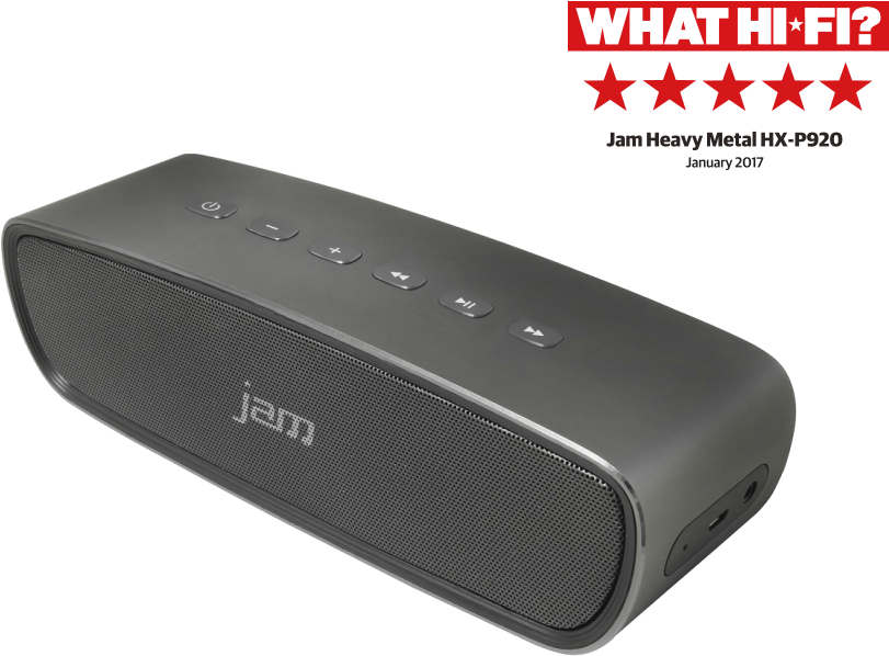 Jam Heavy Metal Rechargeable Mini Stereo Wireless Bluetooth (1000x800), Png Download