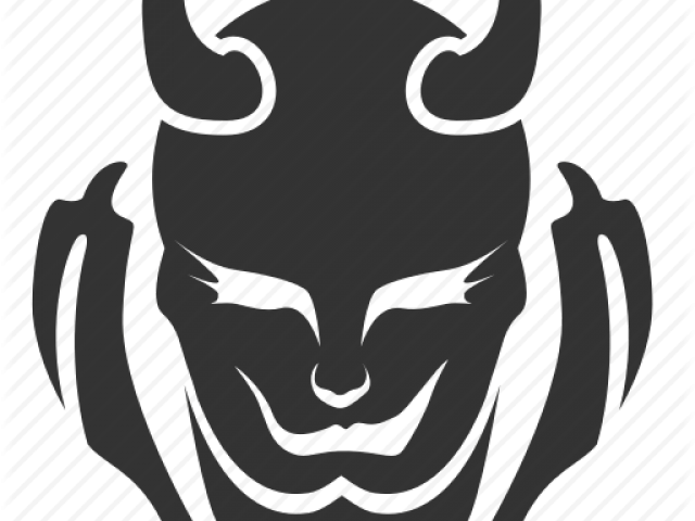 Dark Clipart Evil Devil (640x480), Png Download