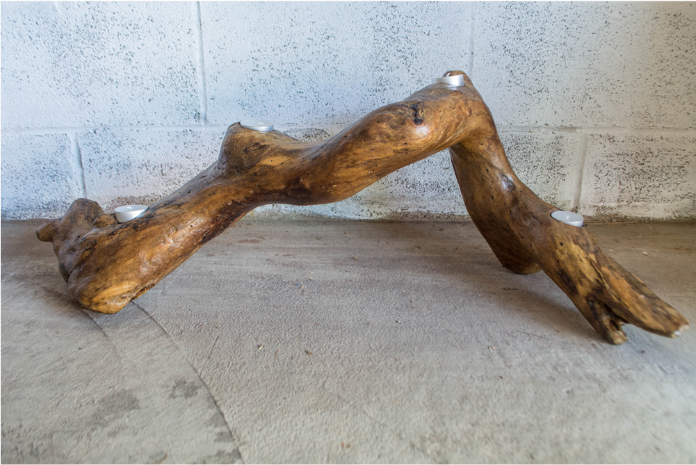 Tea Light Holder Made Of Driftwood By Woodworker Bobby (1000x1326), Png Download