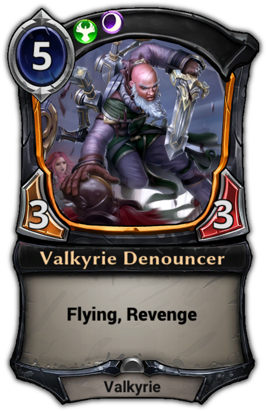 Valkyrie Denouncer (529x801), Png Download