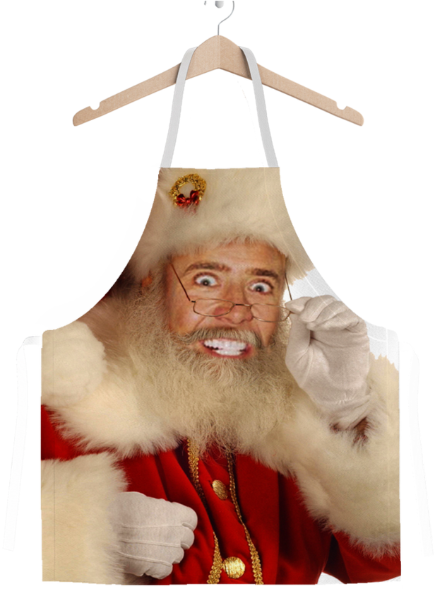 Saint Nic ﻿classic Sublimation Adult Apron (900x900), Png Download