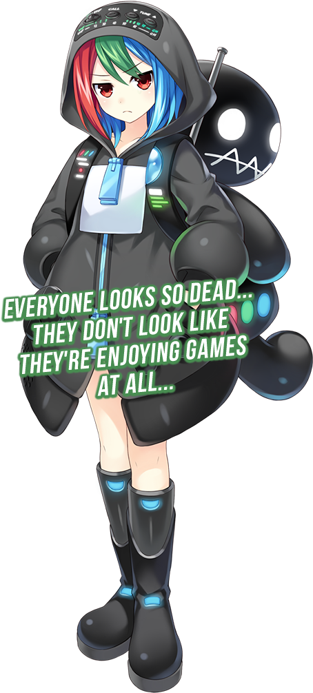 Sega Hard Girls Render (500x1150), Png Download