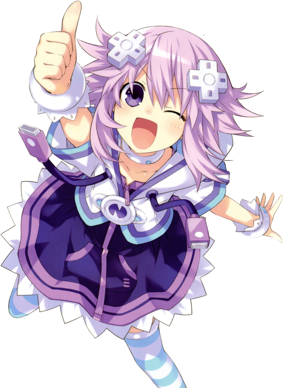 Hyperdimension Neptunia Yp M (1024x1306), Png Download