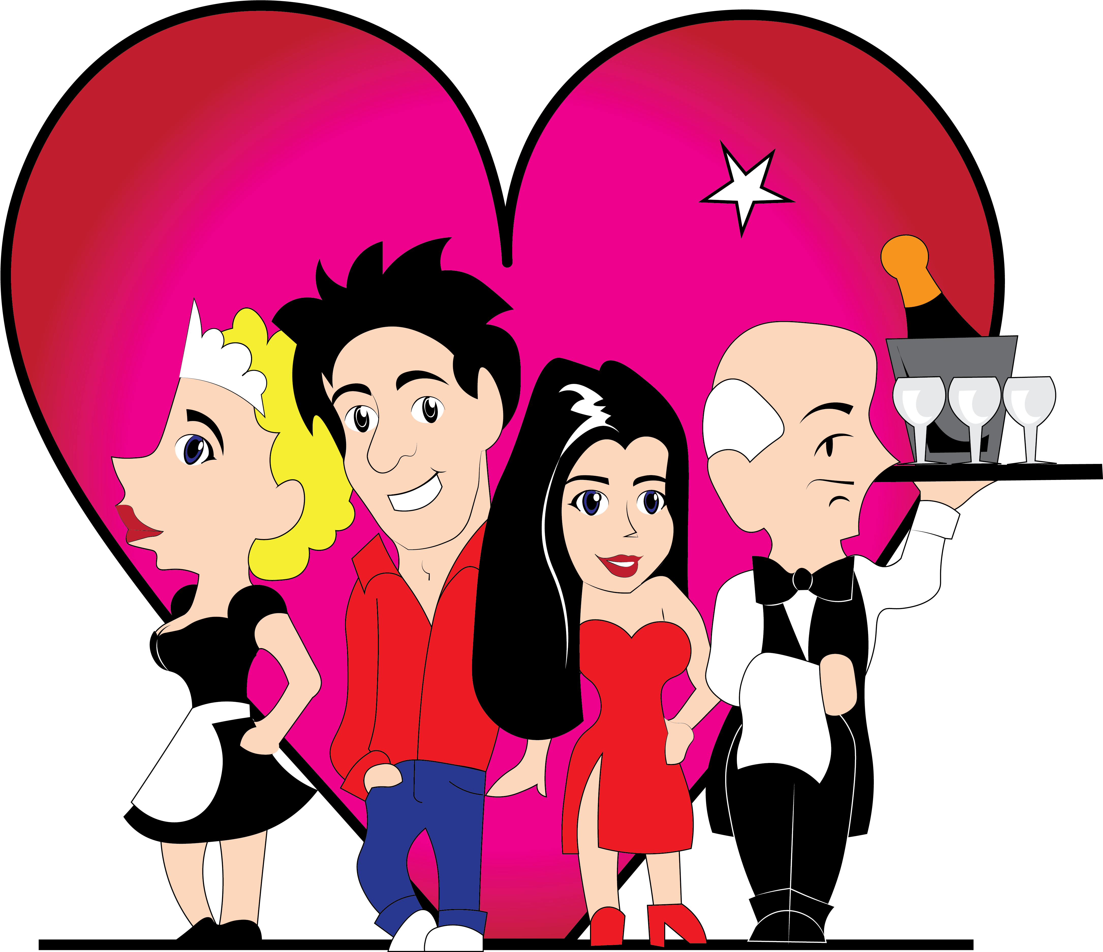 Vtc The Lone Star Love Potion (4661x3746), Png Download