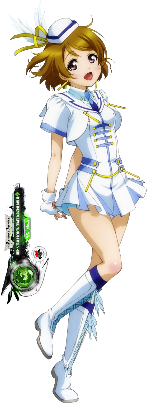 Hanayo Love Live School Idol (608x1600), Png Download