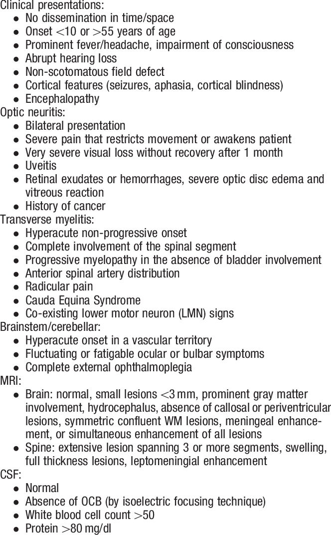 Red Flags In The Diagnosis Of Multiple Sclerosis (664x1072), Png Download