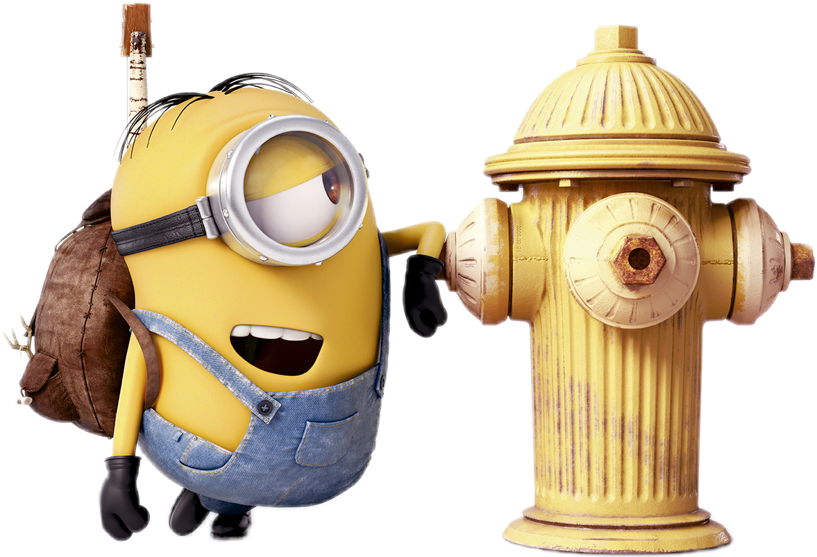 Report Abuse - Minions Hydrant (1177x803), Png Download