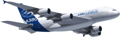 Airbus A380 Despegando - Airbus A380 Png (400x400), Png Download
