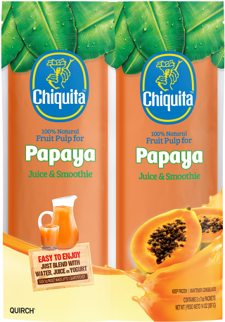 Chiq Papaya Fruit Pulp 14oz - Phytocare Papaya Ointment With Calendula - 25g (400x500), Png Download