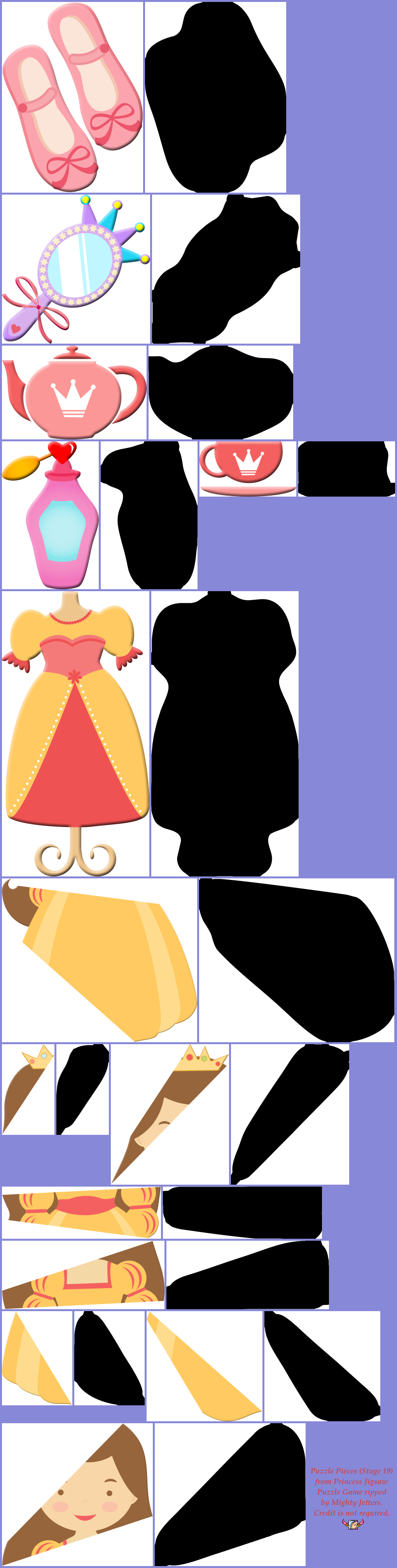 Click For Full Sized Image Puzzle Pieces (1021x4029), Png Download