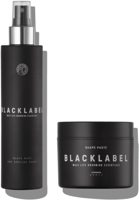 Black Mist & Shape Paste Subscribe - Black Label Profile Putty (740x740), Png Download