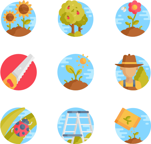 Gardening (600x564), Png Download