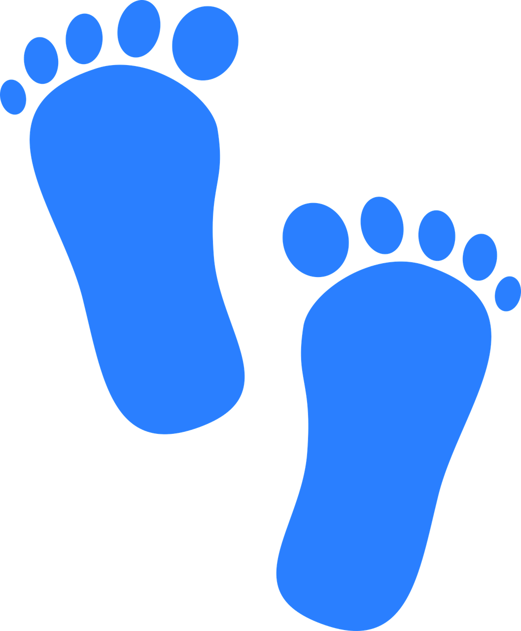 Baby Boy Footprints Png Footprints Clipart Free Transparent PNG