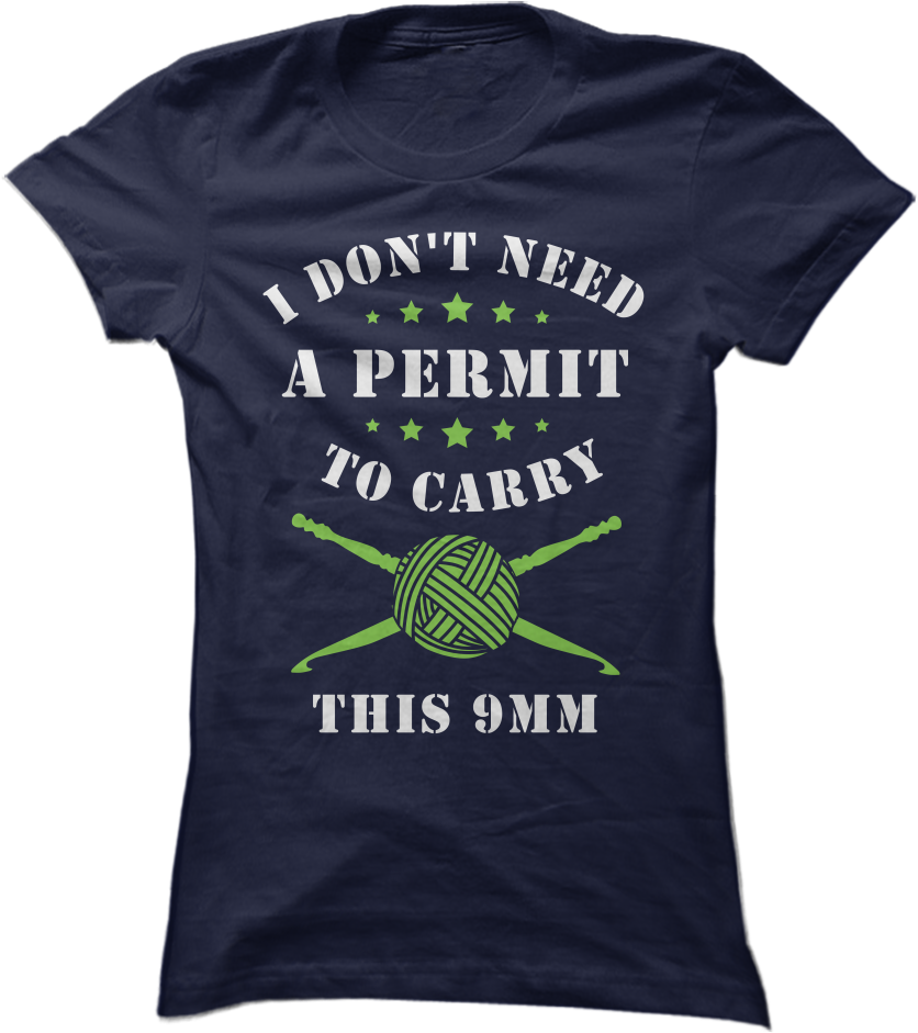 I Don't Need A Permit To Carry This 9mm - Best Gift - Eat Sleep Gym Pink Hoodie/t-shirt/mug Black/navy/pink/white (900x1089), Png Download