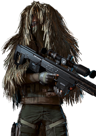 Has Access To Semi Auto High Powered Rifles That Have - Ghost Recon Wildlands Sniper (338x477), Png Download