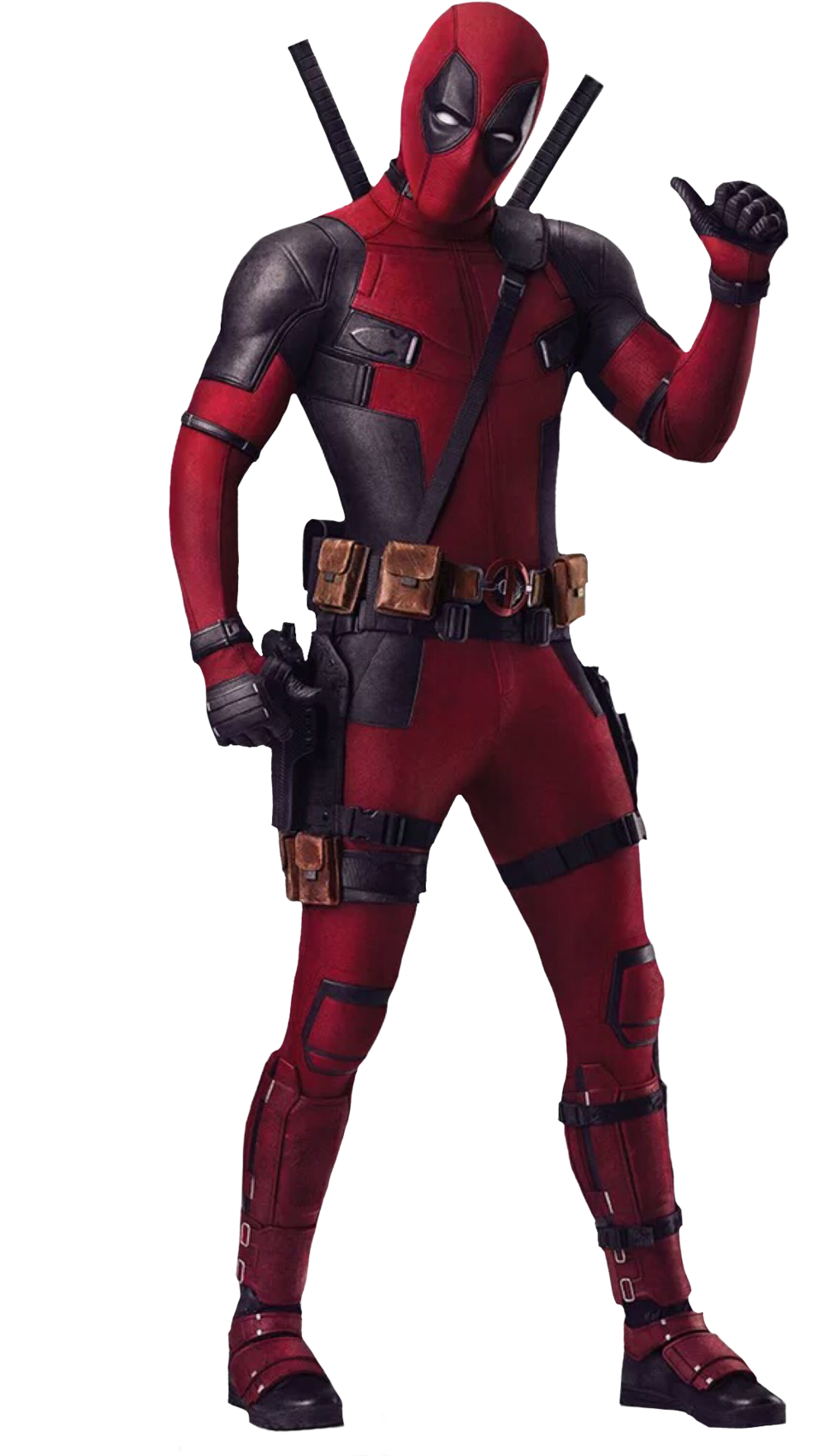 Image Result For Deadpool Full Body - Deadpool Png (1024x1736), Png Download