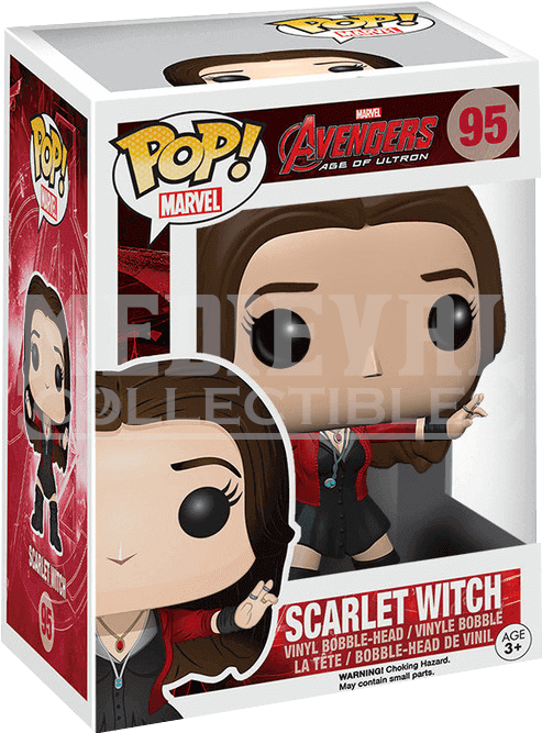 Scarlet Witch Avengers 2 Png - Funko Pop Marvel - Age Of Ultron: Scarlet Witch (666x666), Png Download
