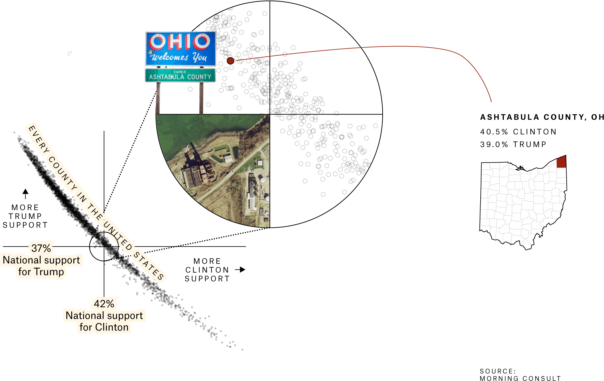 Download For Much Of The History Of Ashtabula County, Ohio, Map PNG