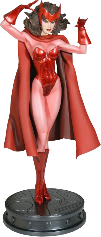 Download Marvel Polystone Statue Scarlet Witch - Scarlet Witch Bowen  Designs Statue PNG Image with No Background - PNGkey.com