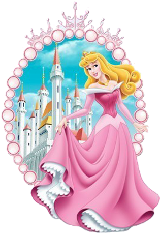 Castle Clipart Princess Aurora - Aurora Castle Png (334x468), Png Download
