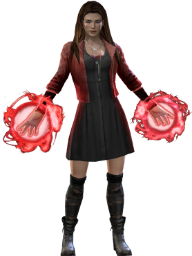 Scarlet Witch Avengers 2 Png - Marvel Contest Of Champions Scarlet Witch Ultimate (300x420), Png Download