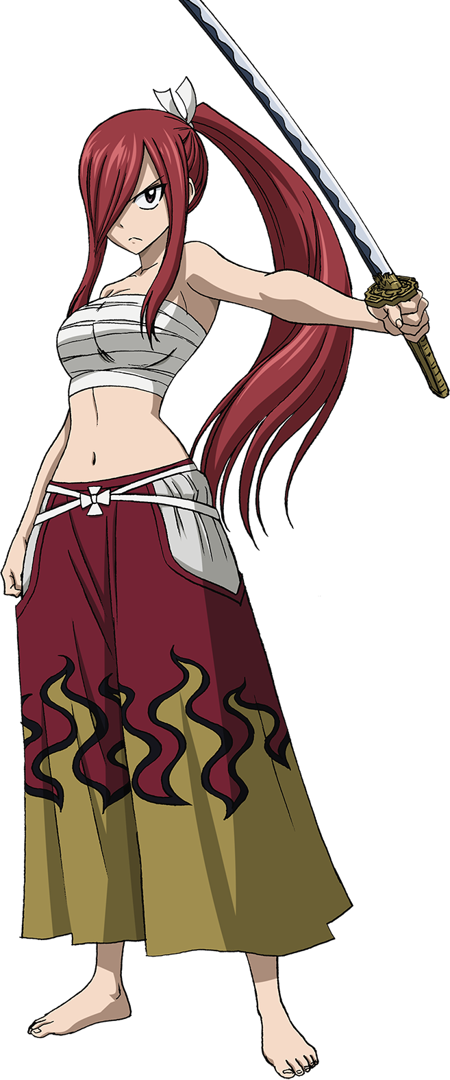 Fairy Tail Wiki - Erza Scarlet No Background - Free Transparent PNG  Download - PNGkey