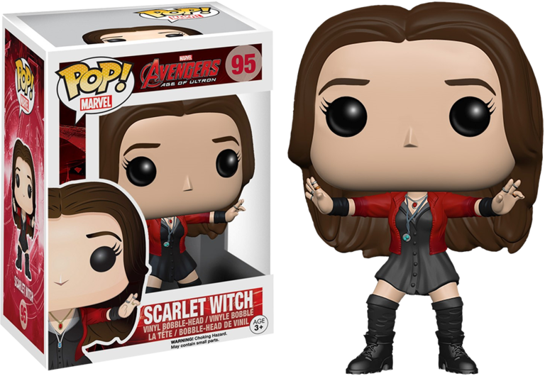 Avengers Age Of Ultron - Scarlet Witch Pop Avengers (768x530), Png Download