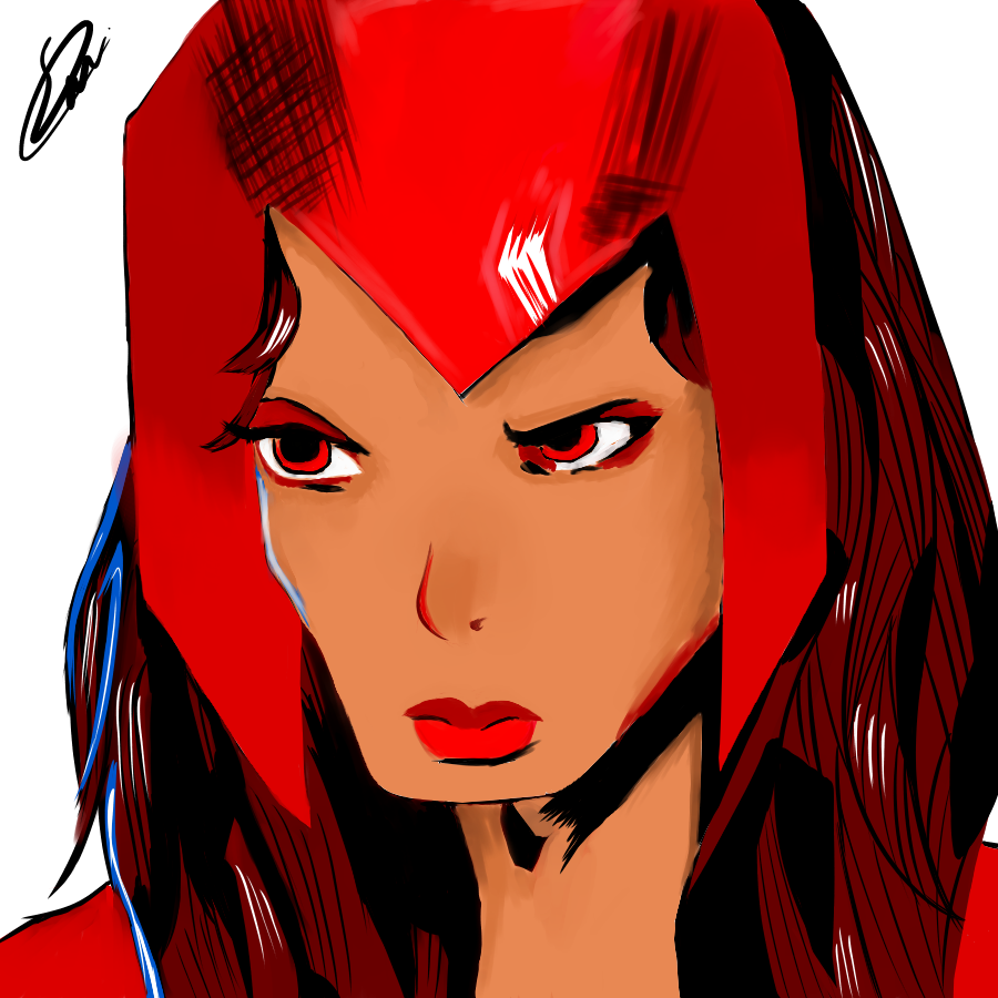 Scarlet Witch (900x900), Png Download