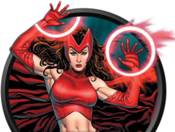 Scarlet Witch Dc Comics (640x480), Png Download