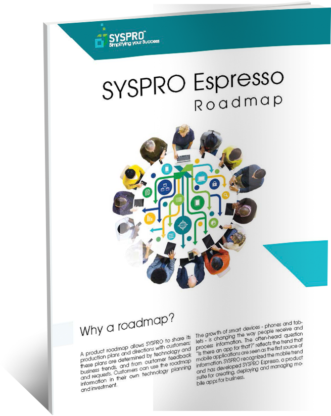 Syspro Espresso Roadmap Brochure - Technical Communication Strategies For Today (1500x845), Png Download