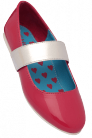Girls Casual Slipon Fancy Ballerina Shoe - Slip-on Shoe (300x450), Png Download