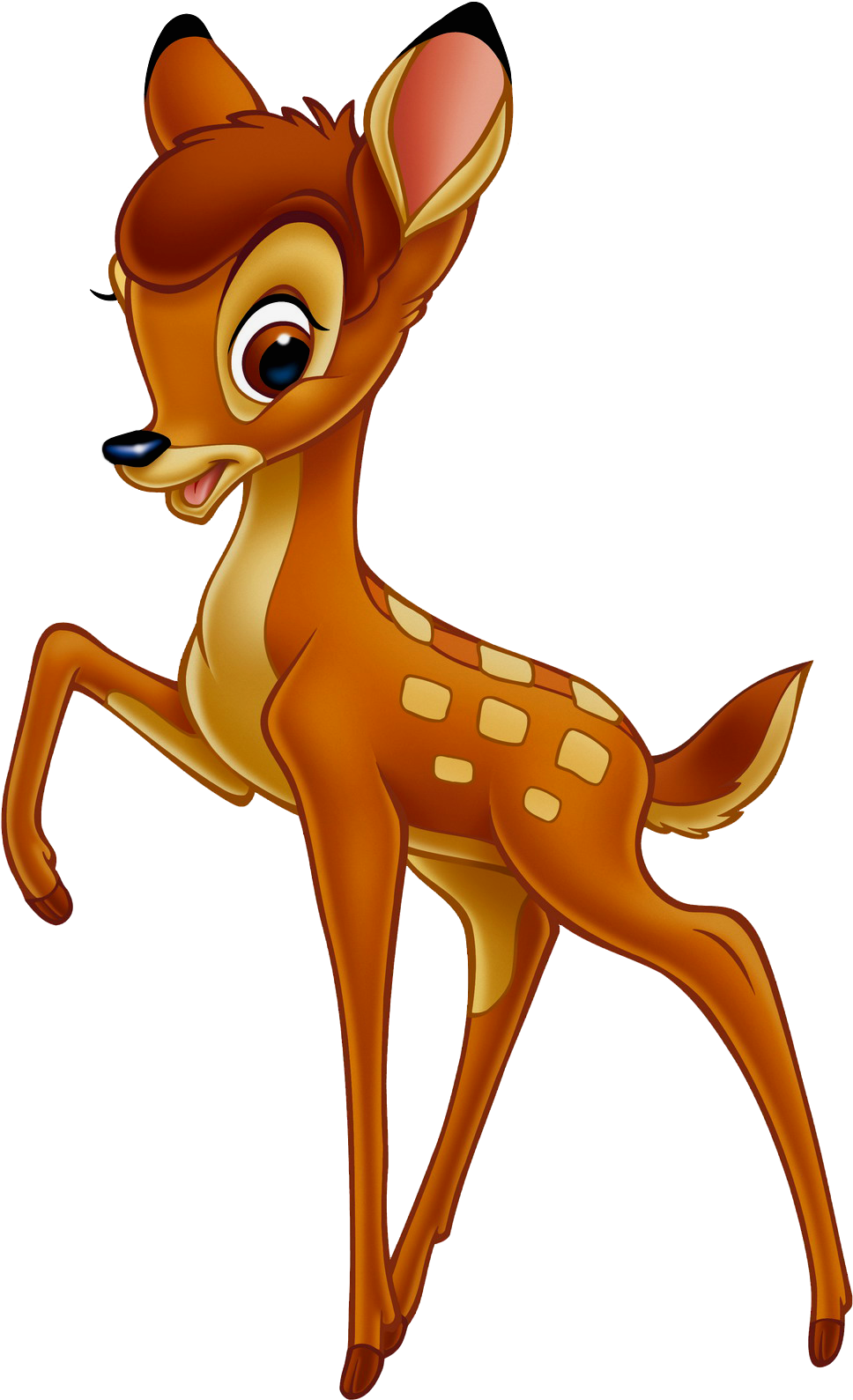 Bambi Clipart Disney Character - Bambi Png (1142x1643), Png Download