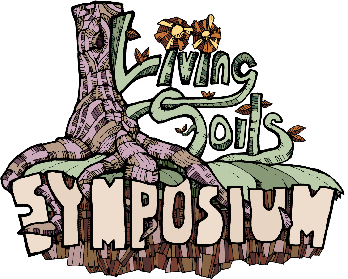 Vector Stock Presenters Living Soils Symposium - Soil (1500x1221), Png Download