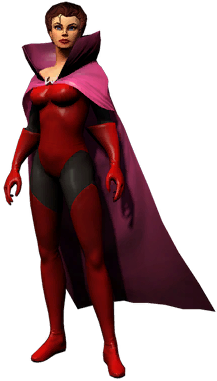 Scarlet Witch - Marvel Dark Scarlet Witch (300x420), Png Download