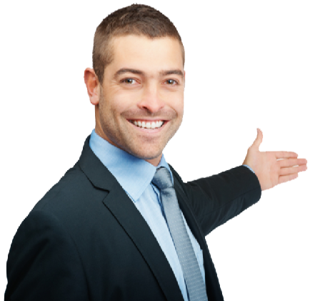 Man Pointing Finger Free Png Image - Man Pointing Png (441x421), Png Download