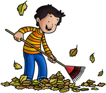 Smart Exchange Usa Cartoon Characters Animals And - Rake The Leaves Cartoon (420x420), Png Download