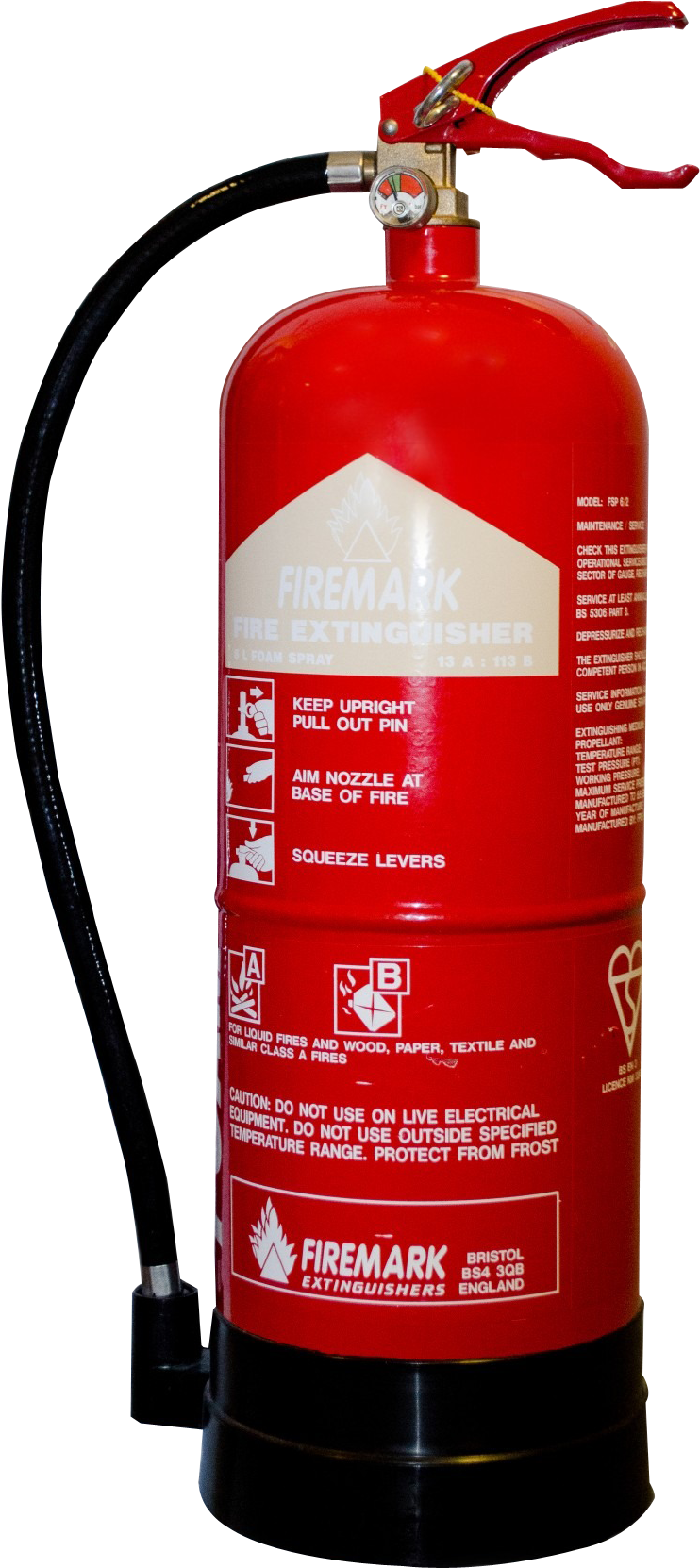 Extinguisher Png - Fire Extinguisher Image Png (1086x1887), Png Download
