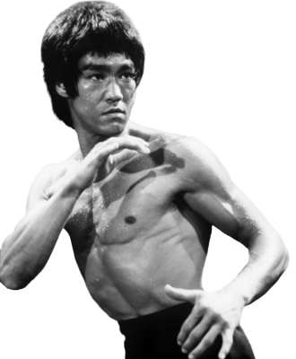 Bruce Lee Png - Enter The Dragon, Bruce Lee, 1973 (330x400), Png Download