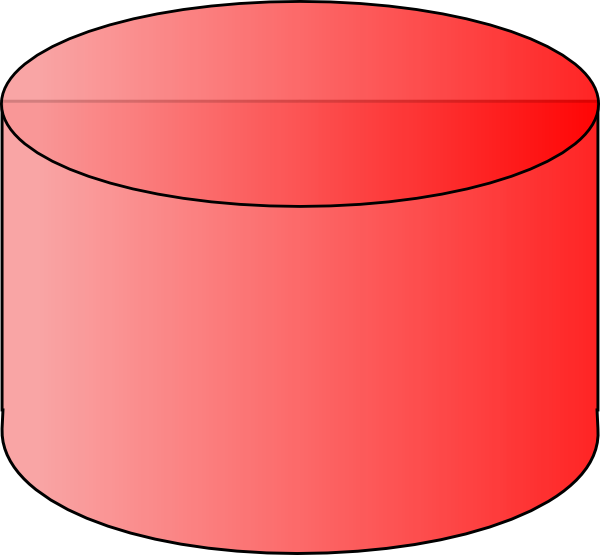 Cylinder Clipart - Clipart Cylinder (600x555), Png Download